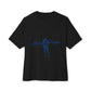 Bolt Silhouette-Unisex Oversized Tee Printify