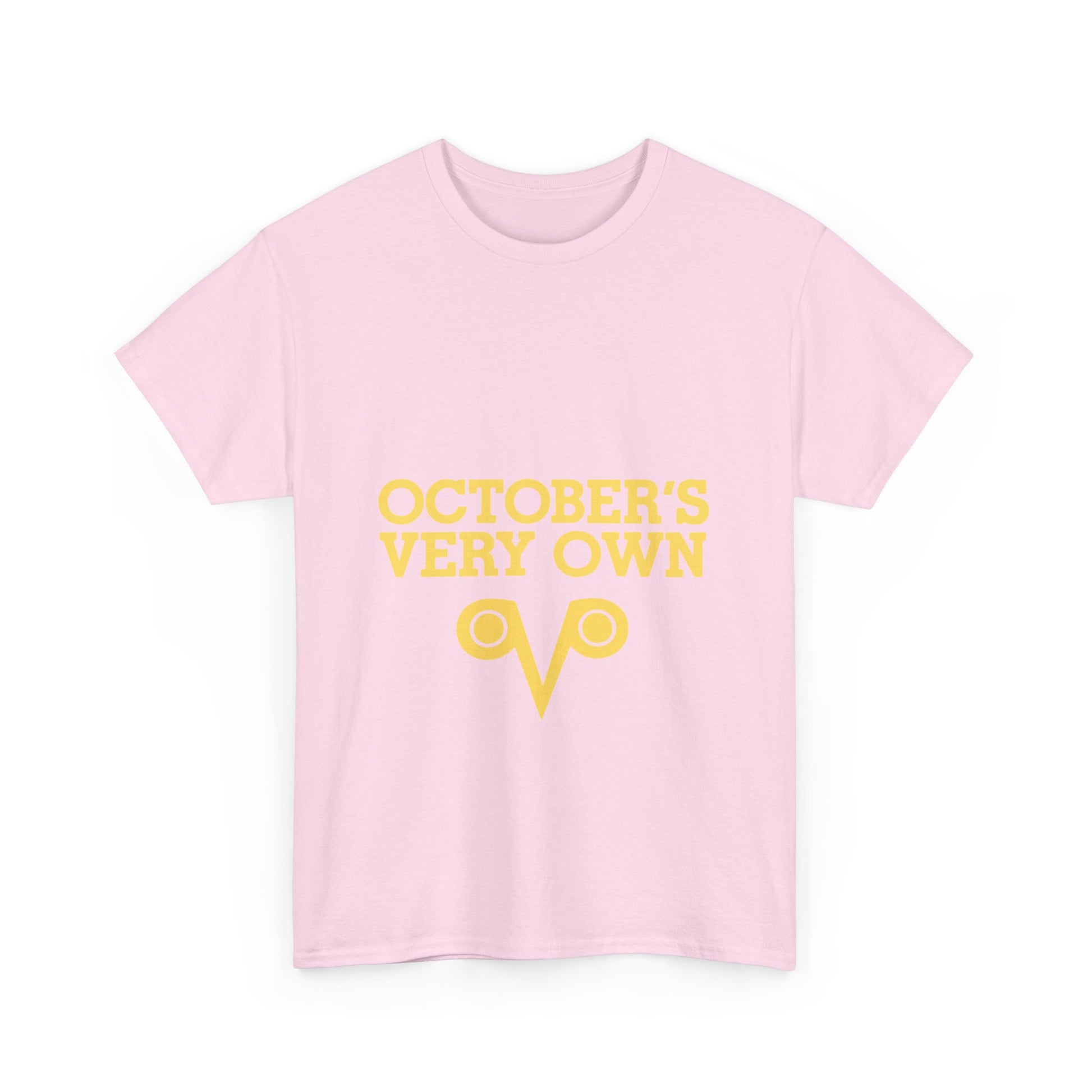 October’s Very Own Bold Logo Heavy Cotton Tee Printify