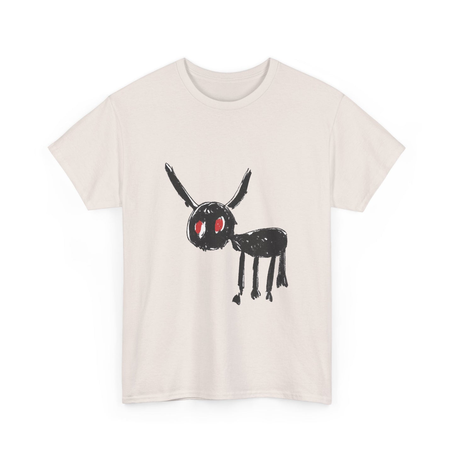 Demon Sketch Heavy Cotton Tee Printify