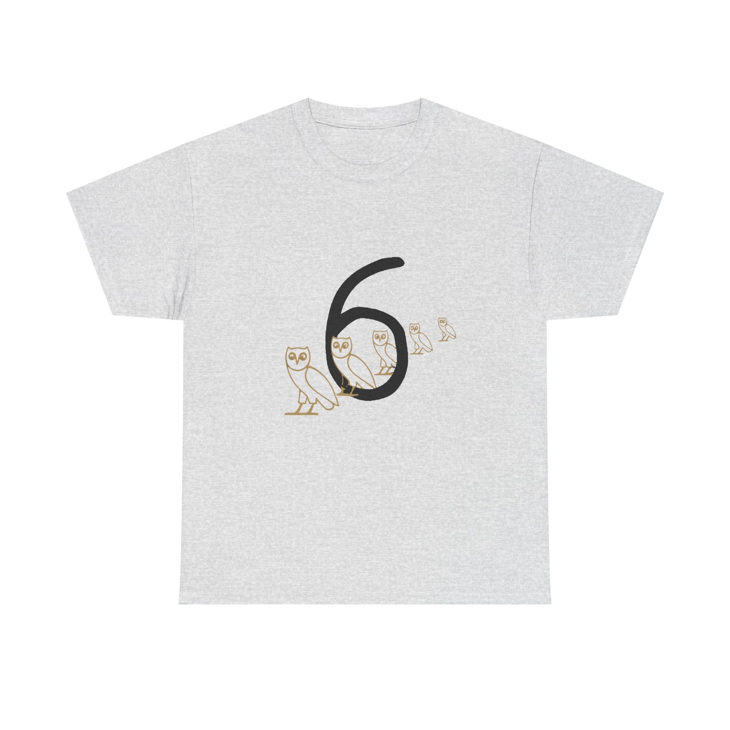 OVO Owl Evolution Heavy Cotton Tee Printify
