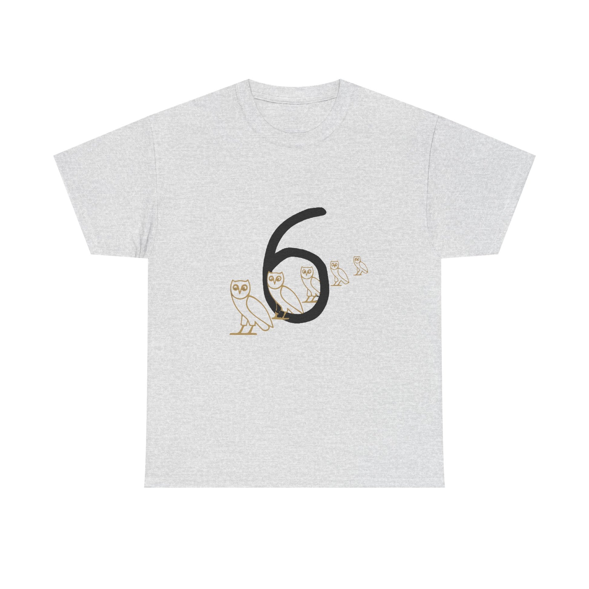 OVO Owl Evolution Heavy Cotton Tee Printify