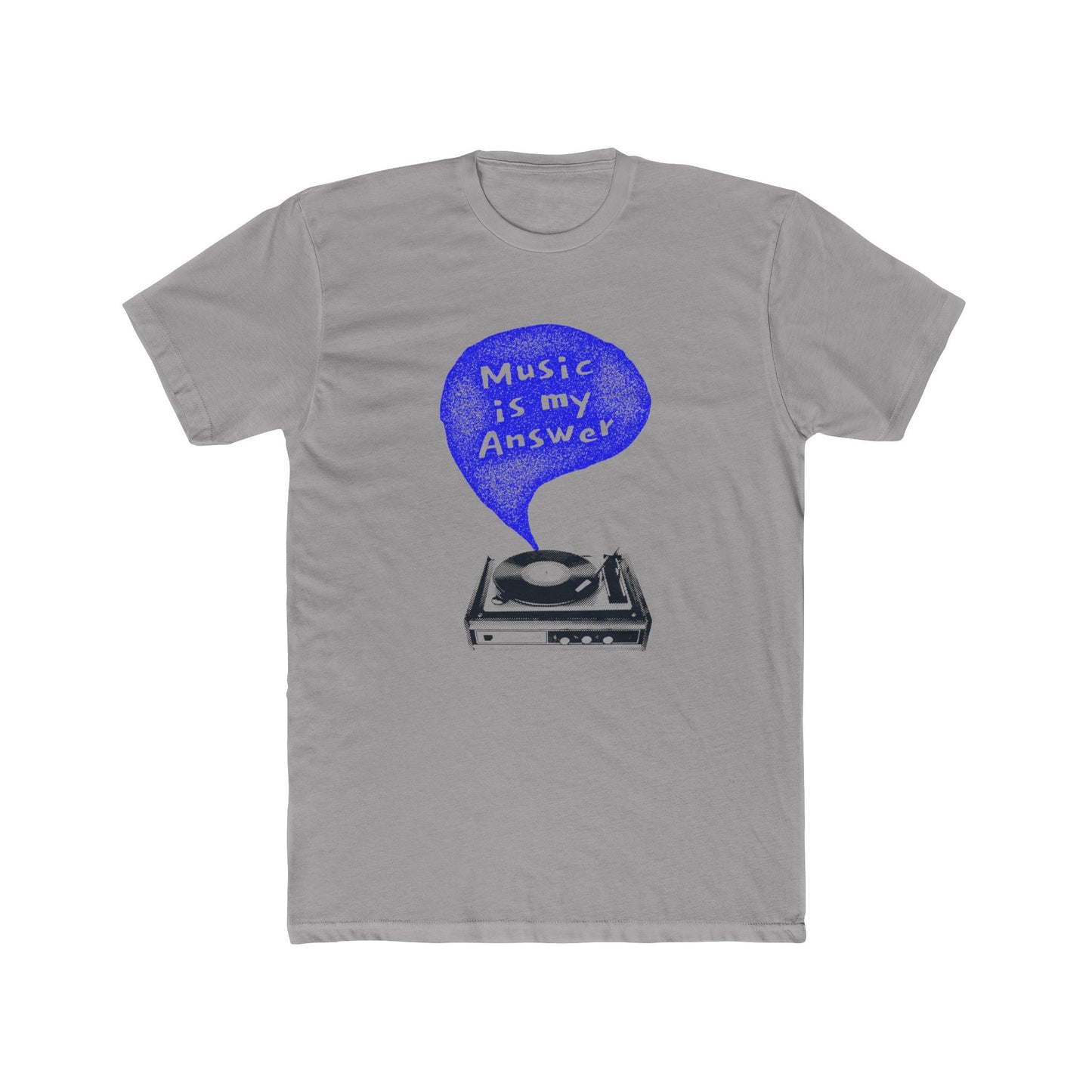 Music Is My Answer Unisex Cotton Tee - snazzymerch