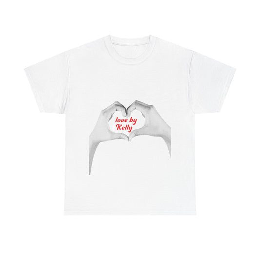 Love Echo by K Unisex Heavy cotton tee Printify
