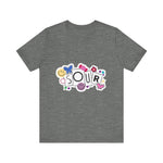 Olivia Rodrigo Unisex Jersey Short Sleeve Tee - Sour Printify
