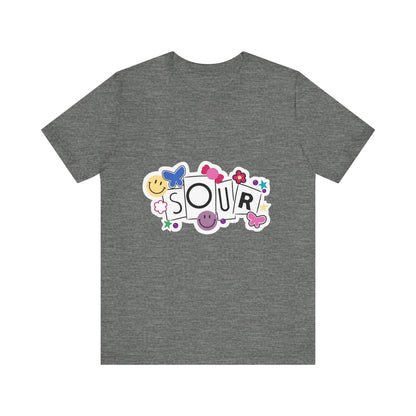 Olivia Rodrigo Unisex Jersey Short Sleeve Tee - Sour Printify