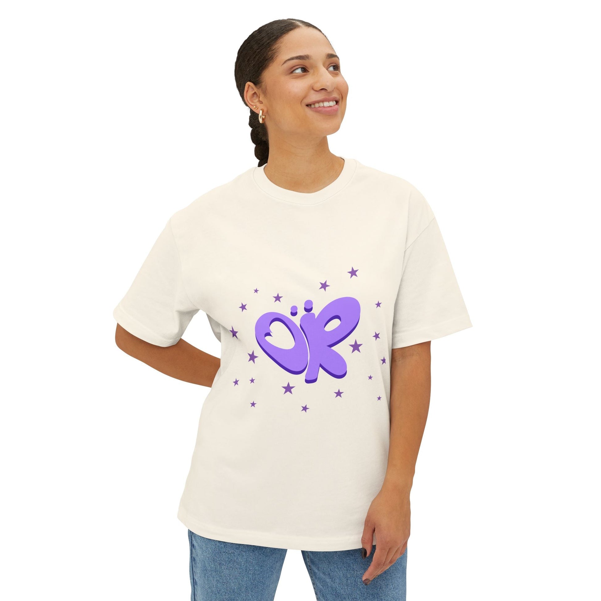 OR Graffiti Starburst-Oversized Tee Printify