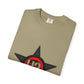 Retro Star Emblem Unisex Garment-Dyed T-shirt - snazzymerch