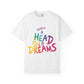 Unisex Garment-Dyed T-Shirt Inspired by Coldplay’s Iconic A Head Full of Dreams Printify