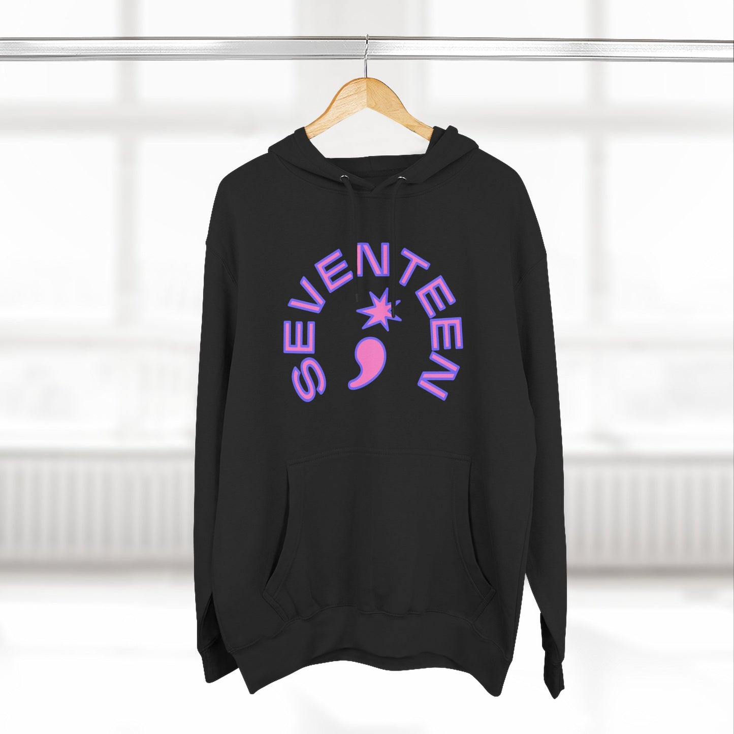 Arc Star Seventeen Three-Panel Fleece Hoodie - snazzymerch