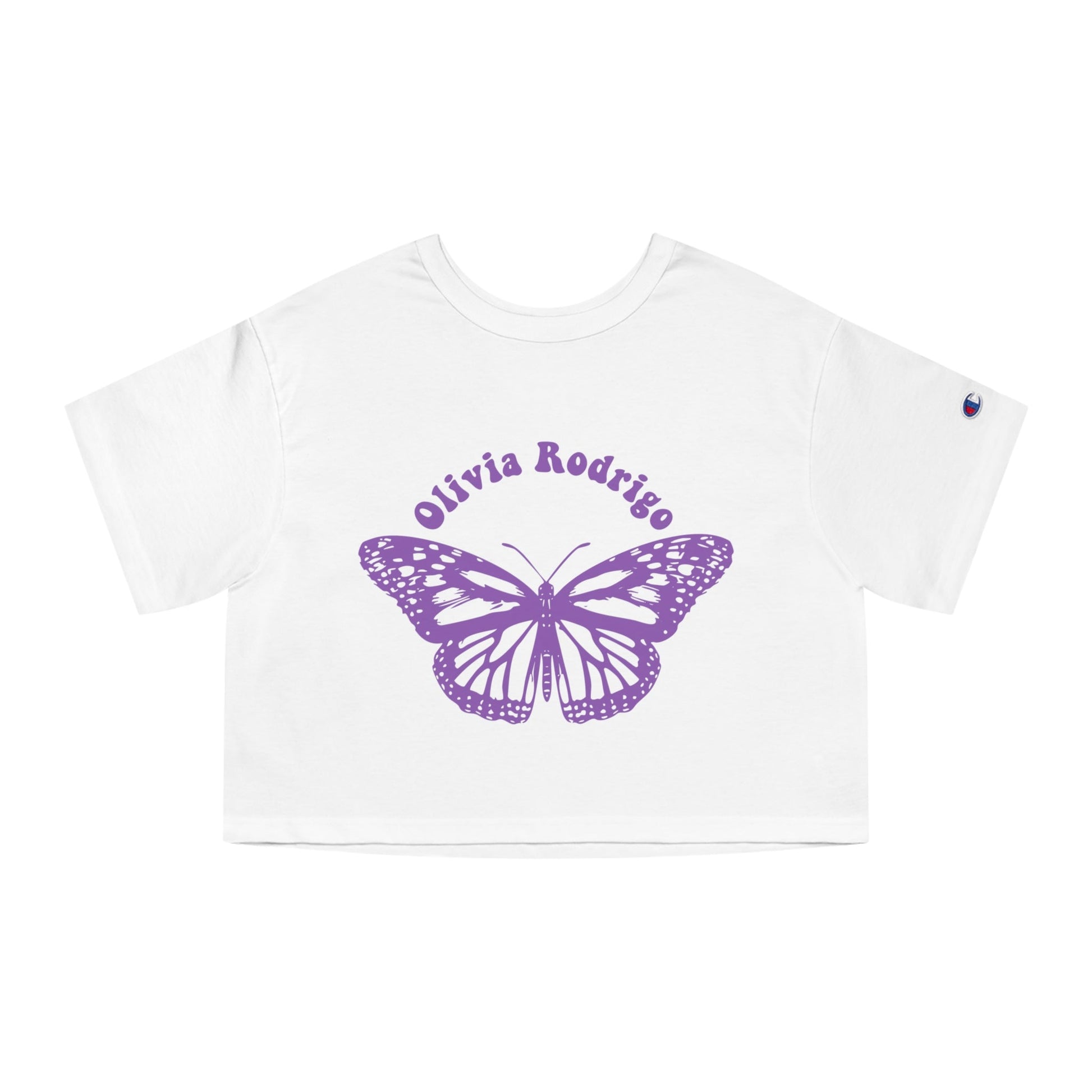Olivia Rodrigo Women's Cropped t-shirt - With Butterfly Printify