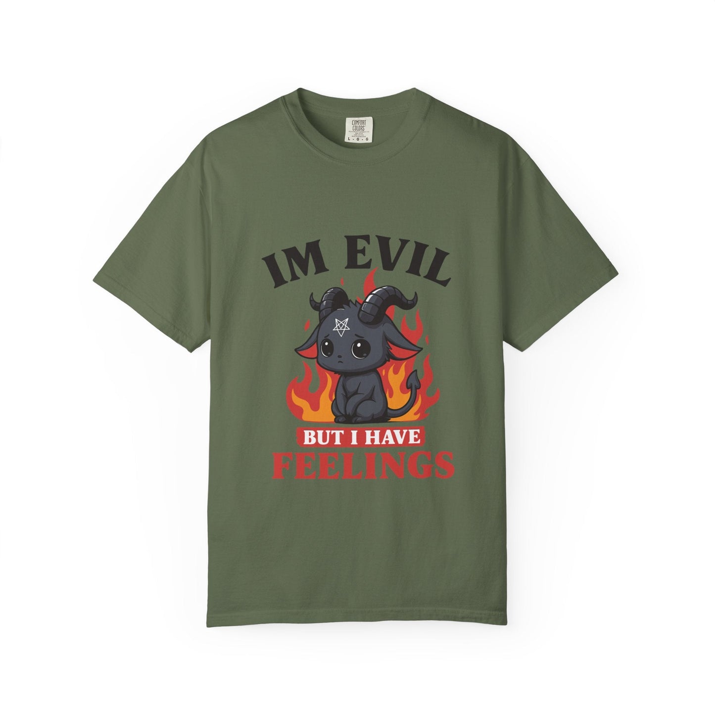Dyed T-shirt – Snazzy Evil Edition Printify