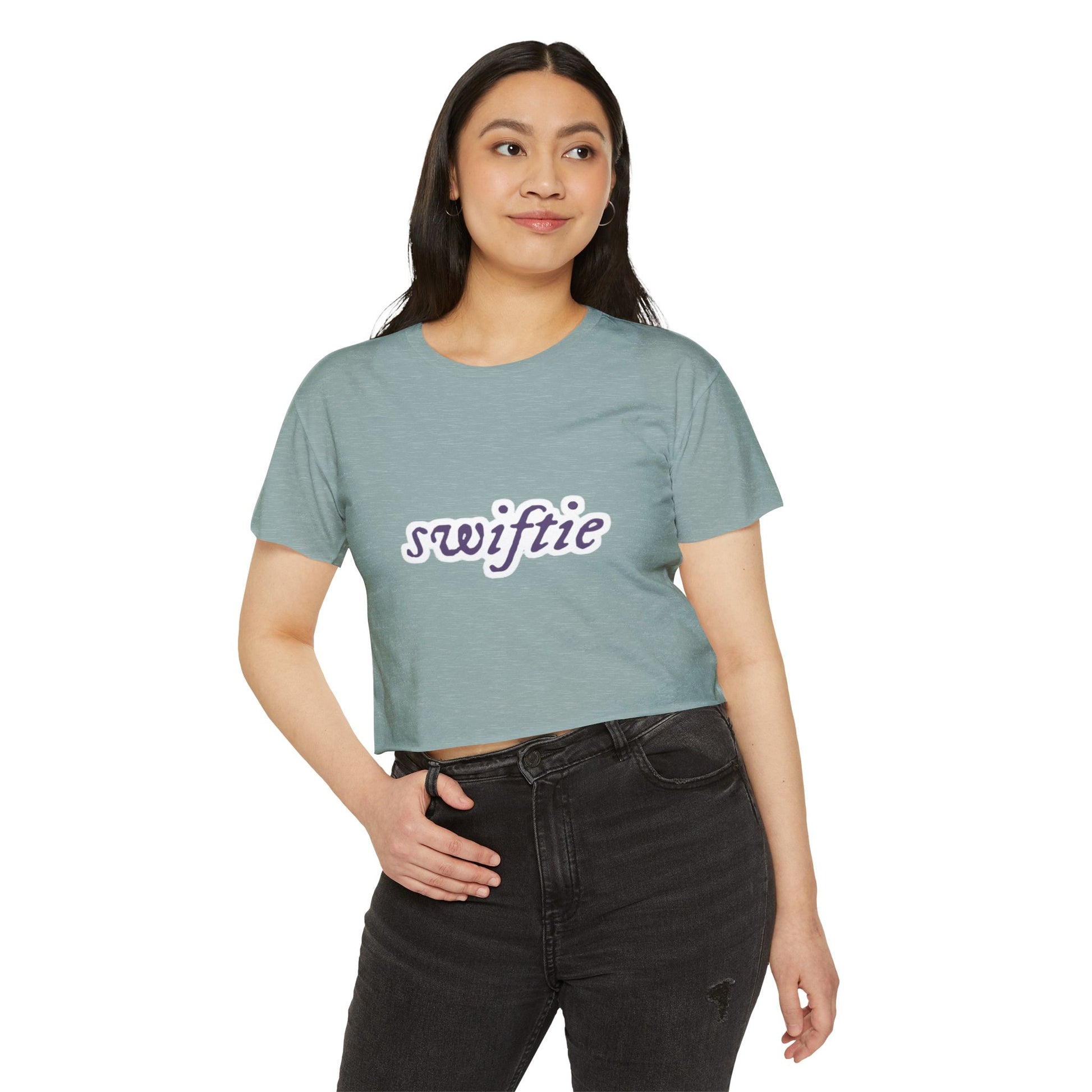 Swifted Aesthetic Women's Festival Crop Top - snazzymerch