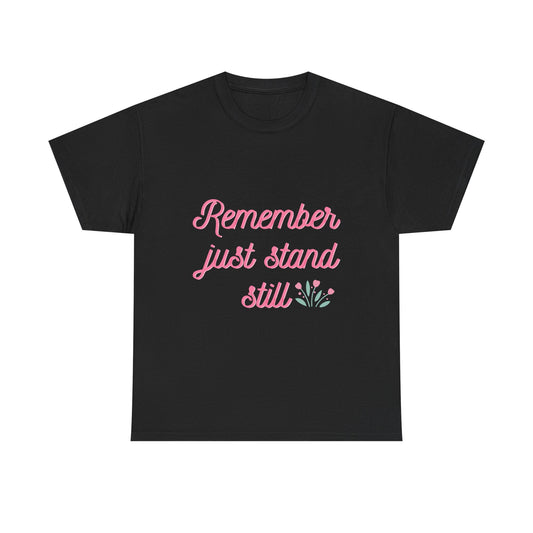 Remember Just Unisex Heavy Cotton Tee - snazzymerch