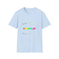 Unisex Softstyle T-Shirt Inspired by Coldplay’s Signage Printify
