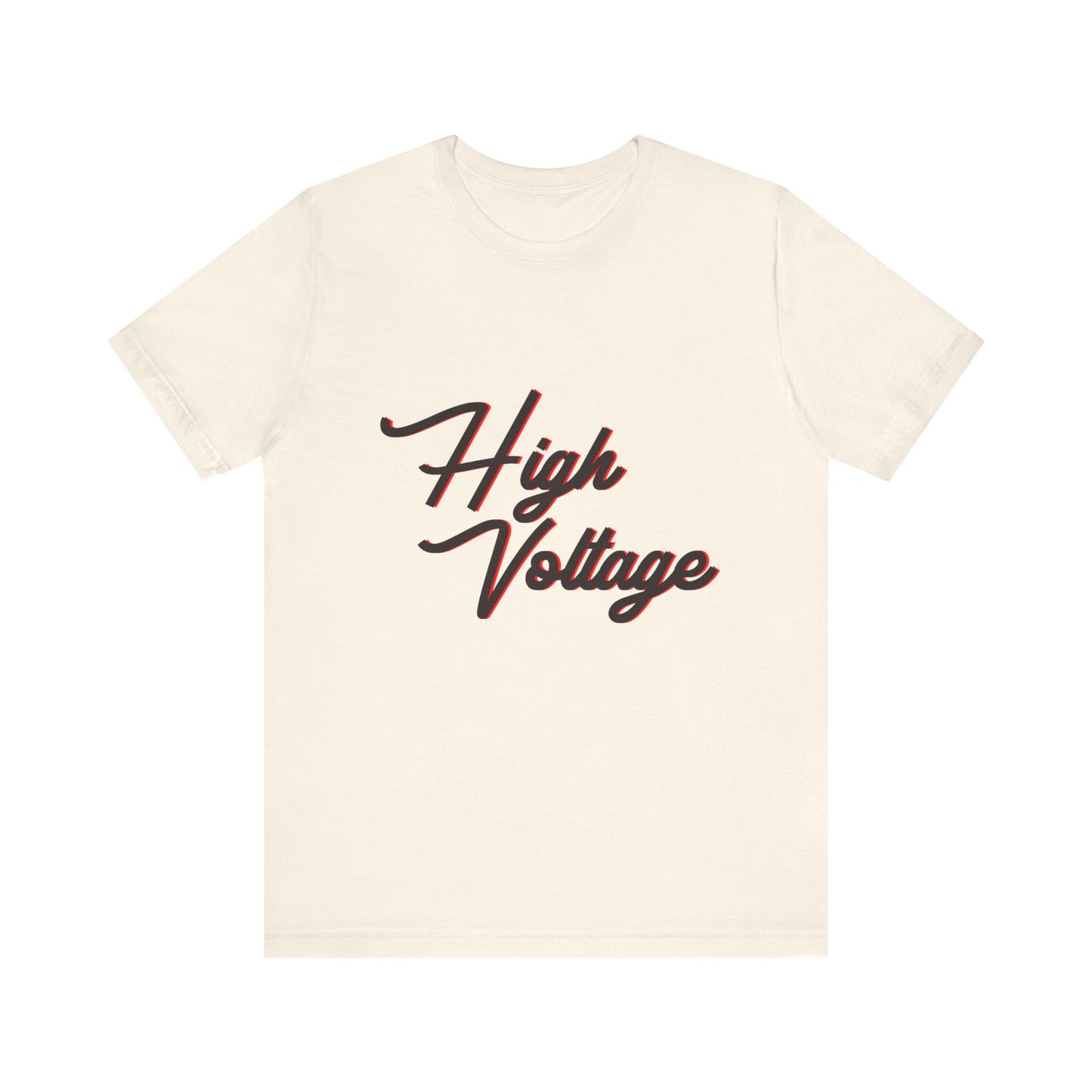 High Voltage Vibe Unisex short sleeve Tee Printify