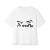 Billie Eilish Inspired Oversized T-Shirt – Eyes & Shadows Gothic Edition Printify