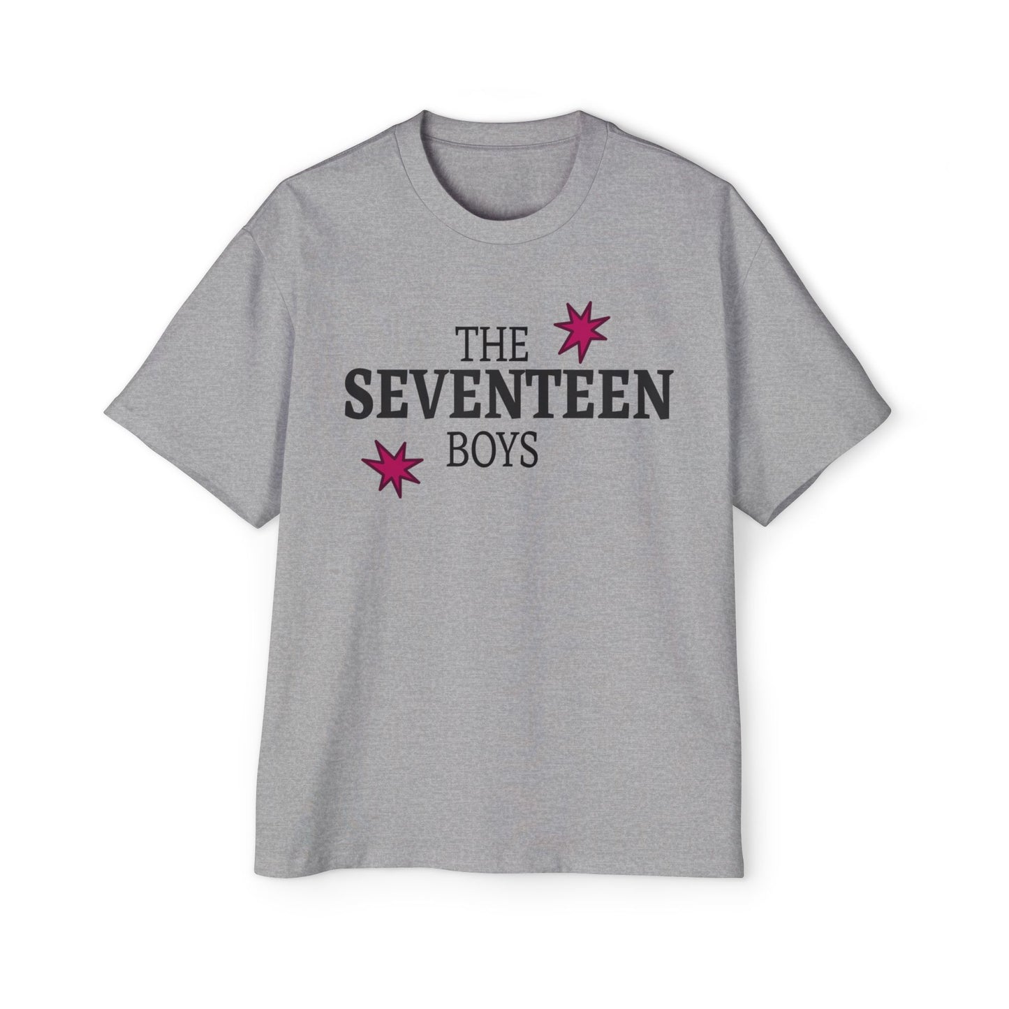 Starburst Seventeen Men's Heavy Oversized Tee - snazzymerch