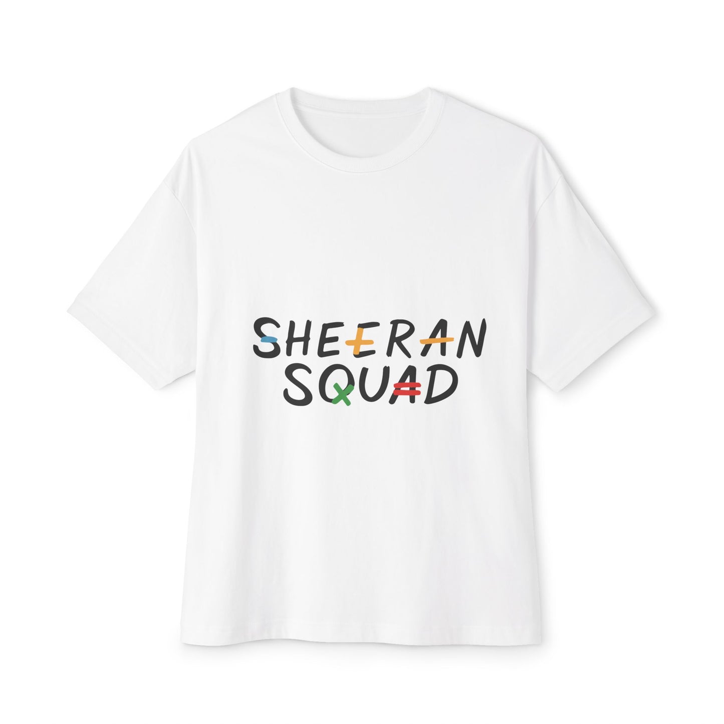 Sheeran Squad Oversized Boxy Tee | SnazzyMerch