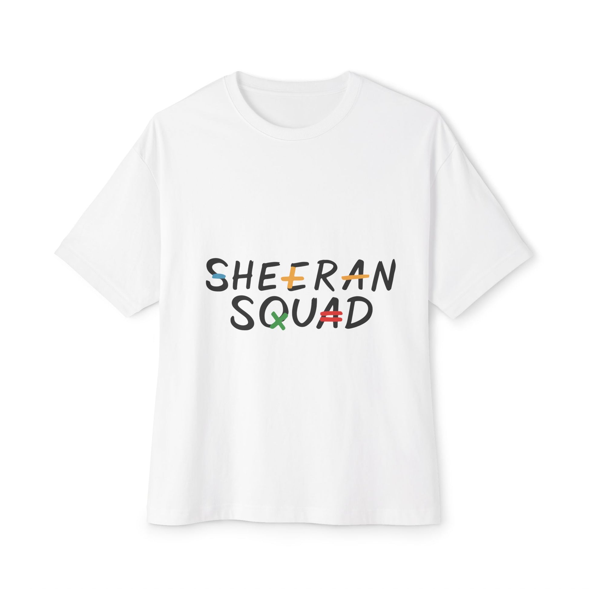 Sheeran Squad Oversized Boxy Tee | SnazzyMerch