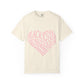 Born Pink Heart Typography – Dyed T-shirt Printify
