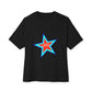 Power of Positivity Star Unisex Oversized Boxy Tee - snazzymerch