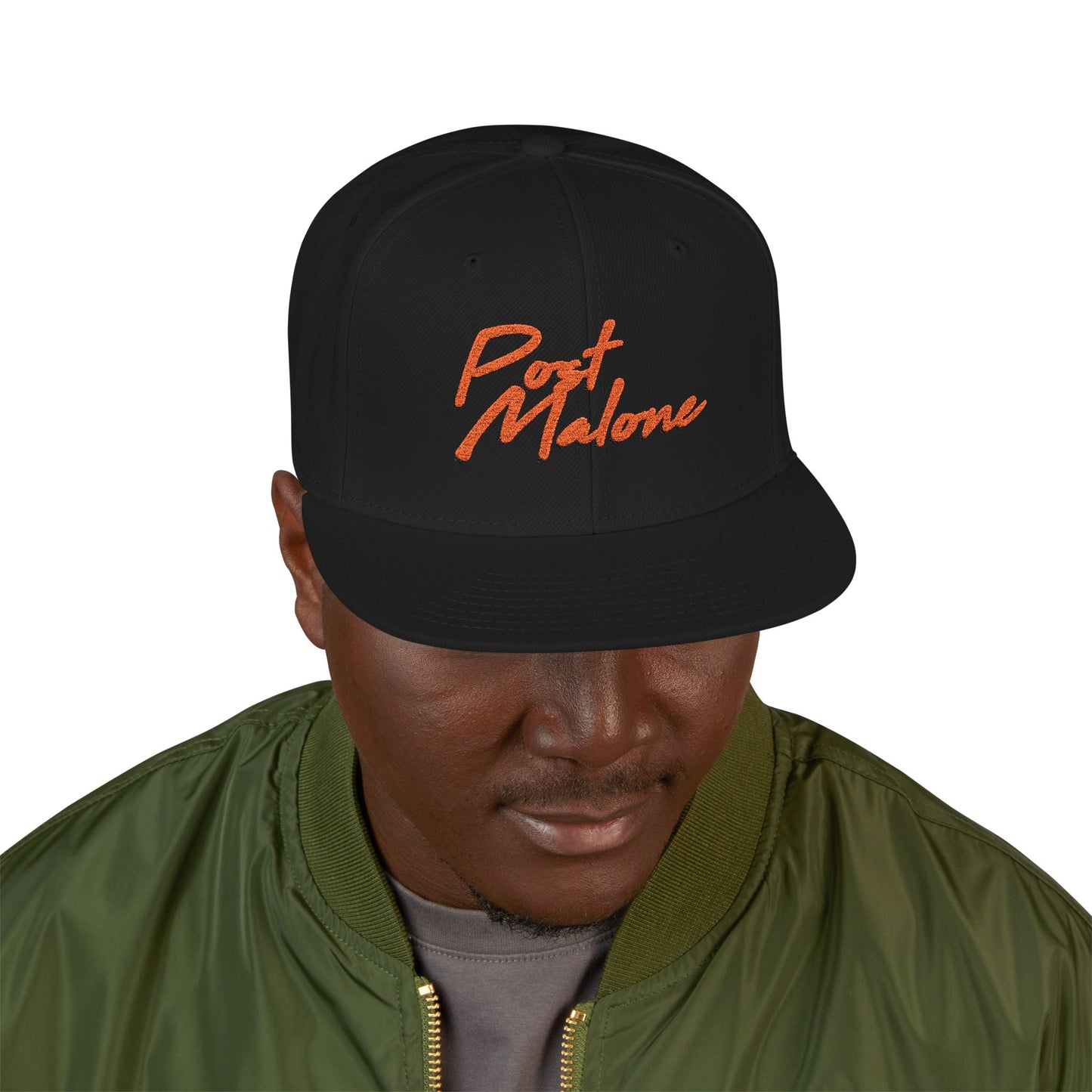 Snapback (Embroidery) – Post Melone Name Design Printify