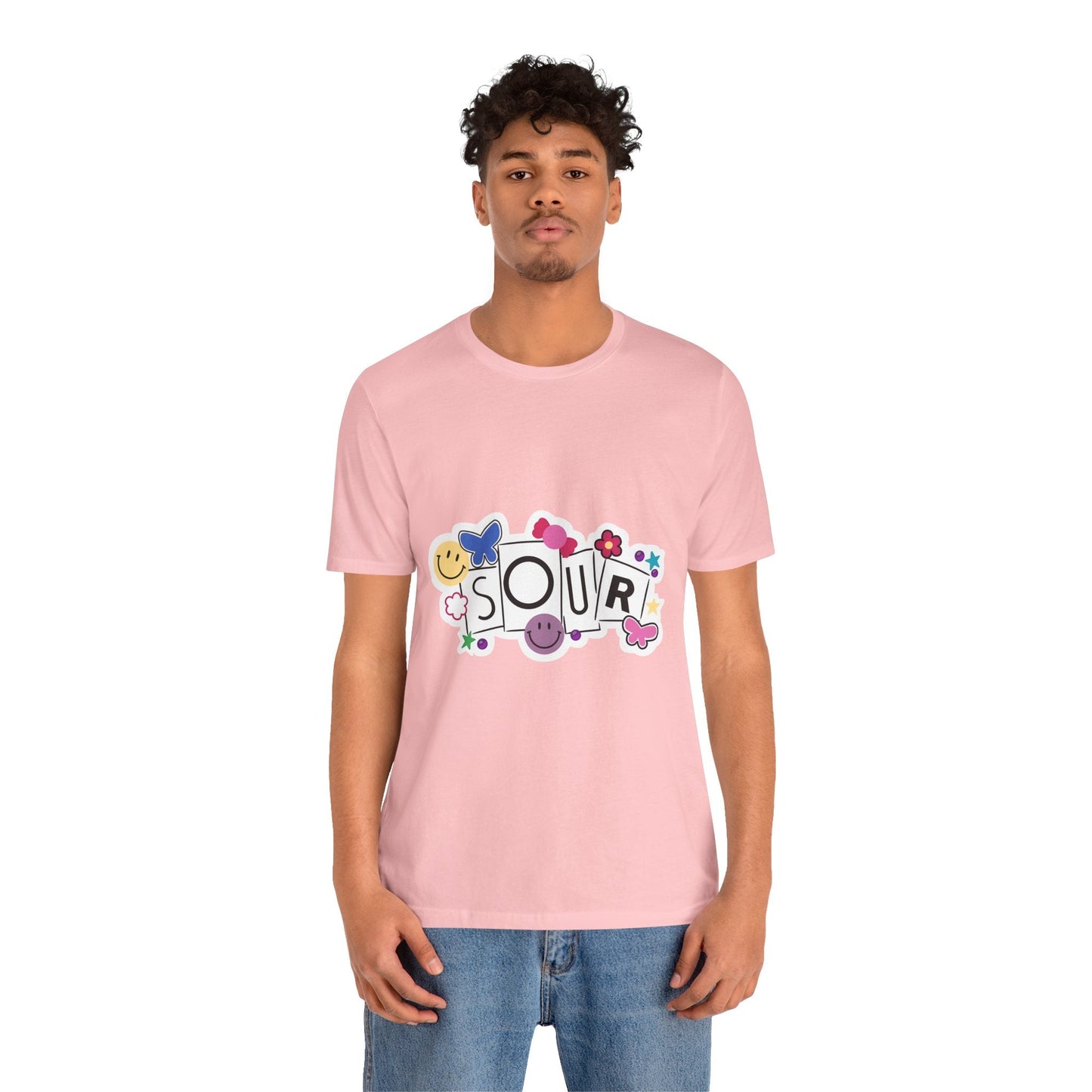 Olivia Rodrigo Unisex Jersey Short Sleeve Tee - Sour Printify