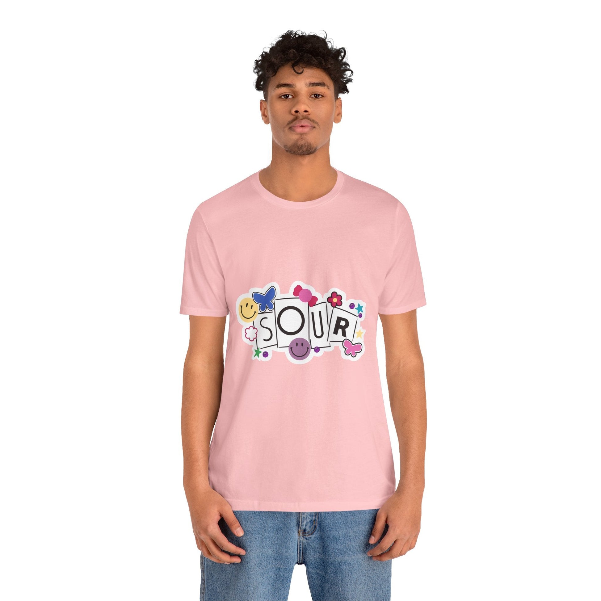 Olivia Rodrigo Unisex Jersey Short Sleeve Tee - Sour Printify