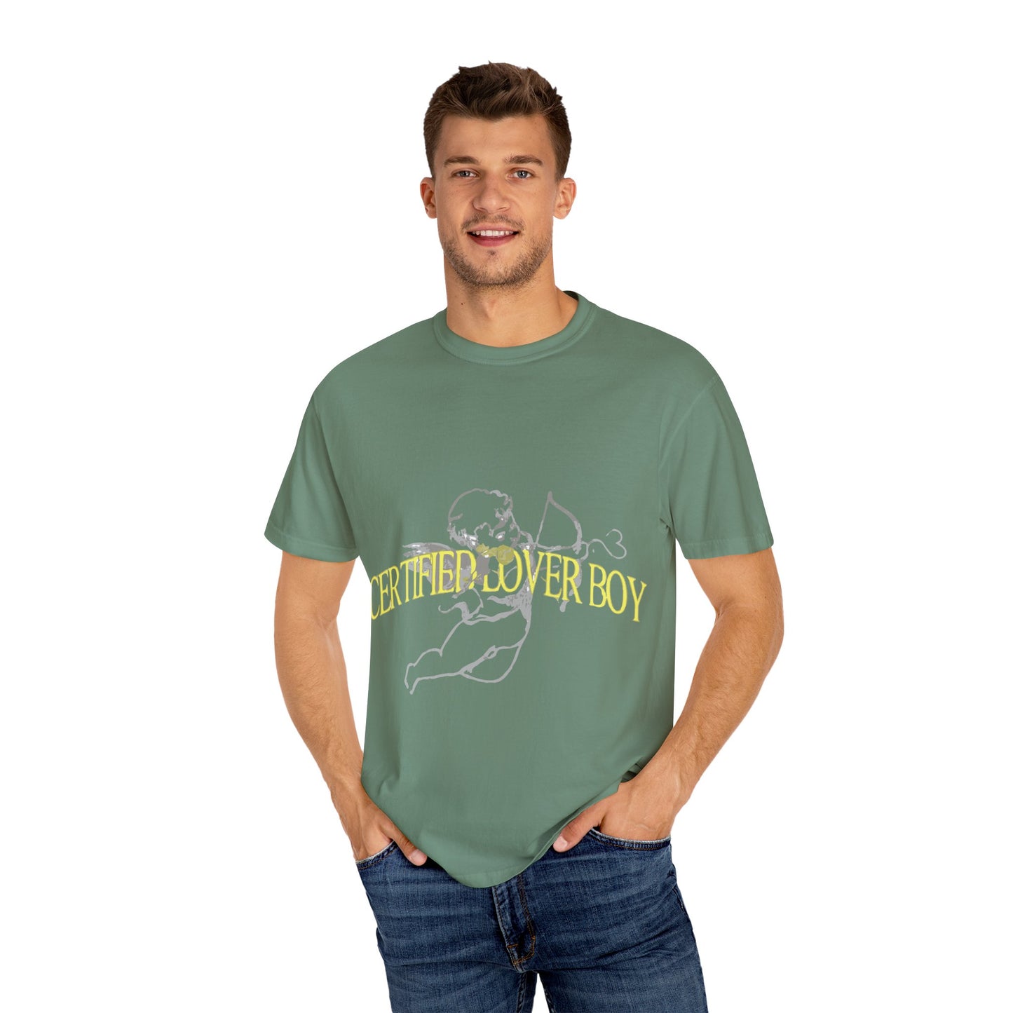 Cupid Lover Boy Dyed Tshirt Printify