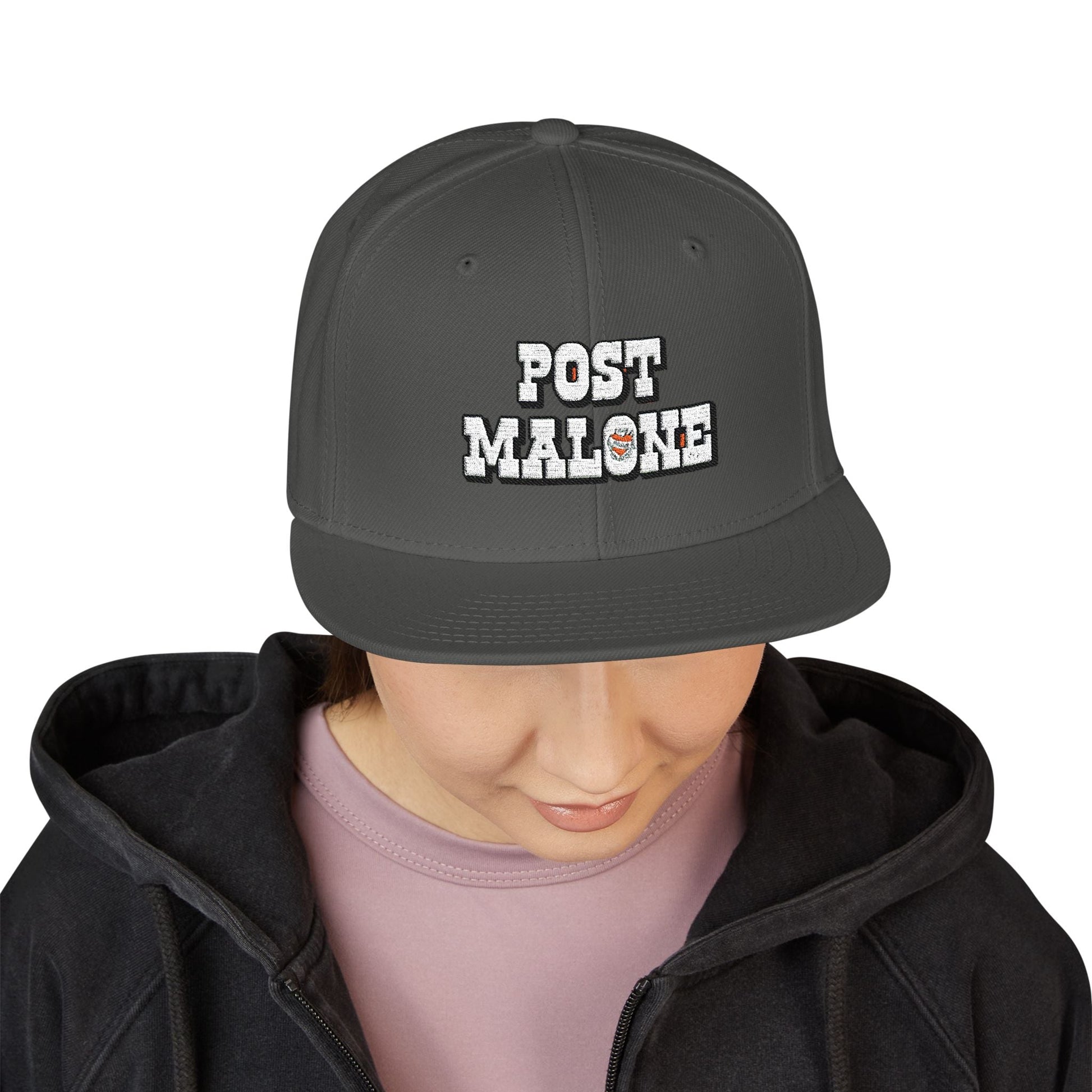 Snapback (Embroidery) – Post Melone Bold Design Printify