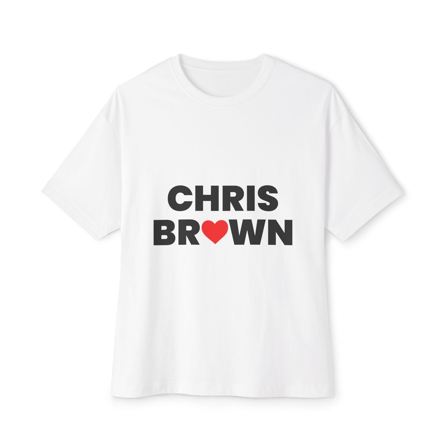 Heart Symbol Unisex oversized Boxy Tee - snazzymerch