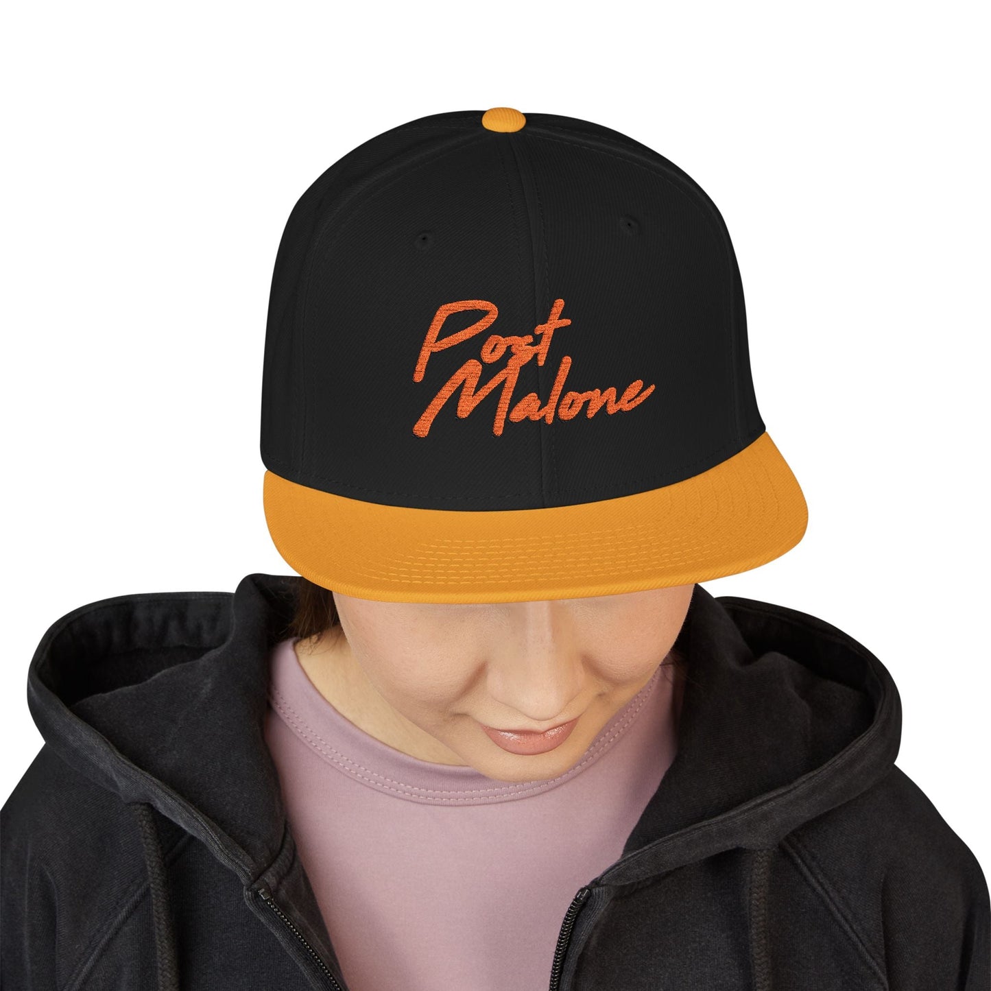 Snapback (Embroidery) – Post Malone Name Design Printify