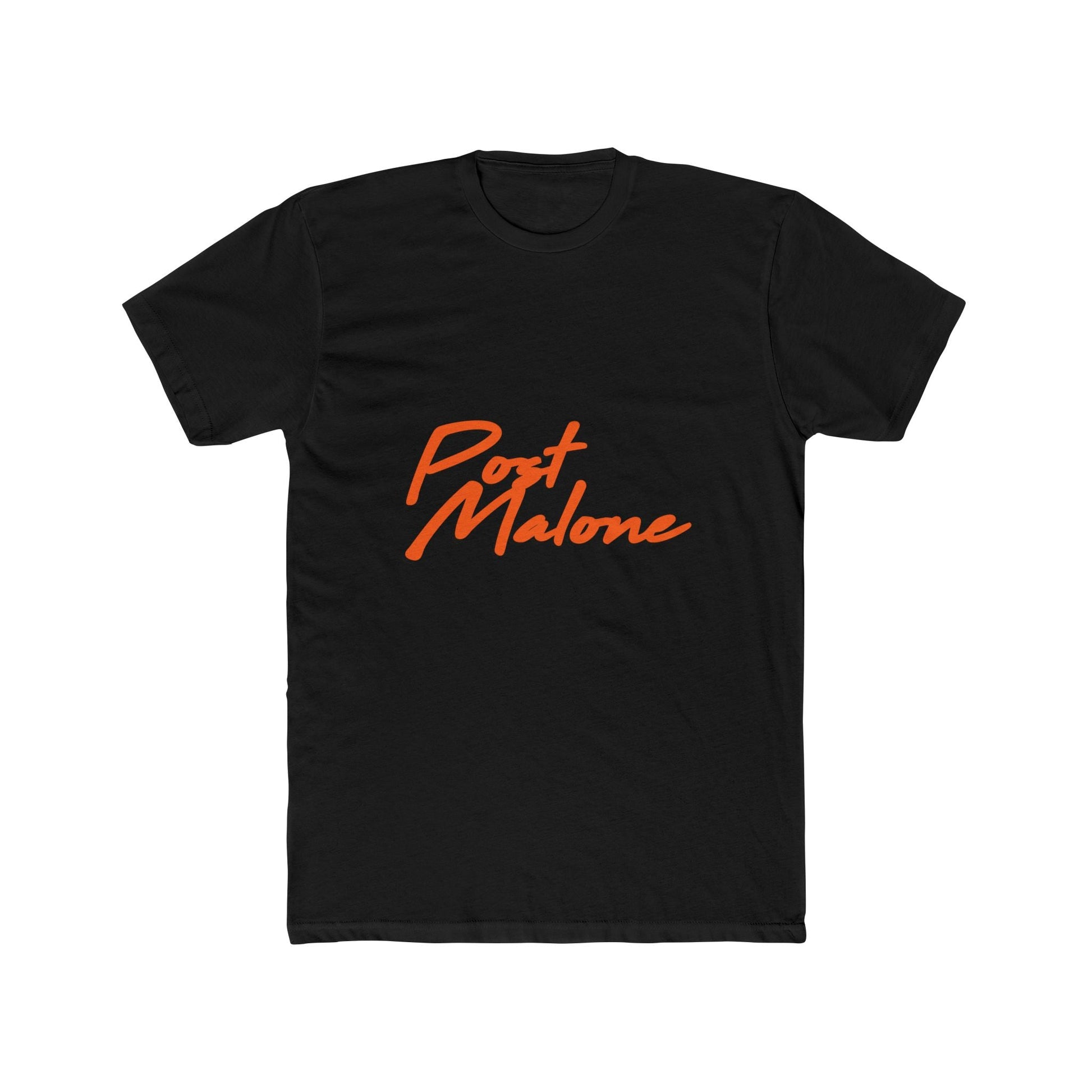 Unisex Cotton Tee – Post Malone Name Design Printify
