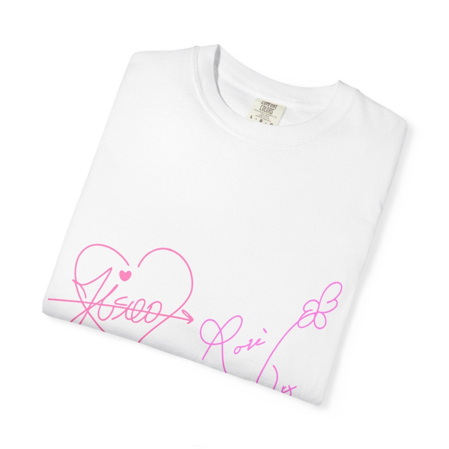 Signature Autograph – Dyed T-shirt Printify