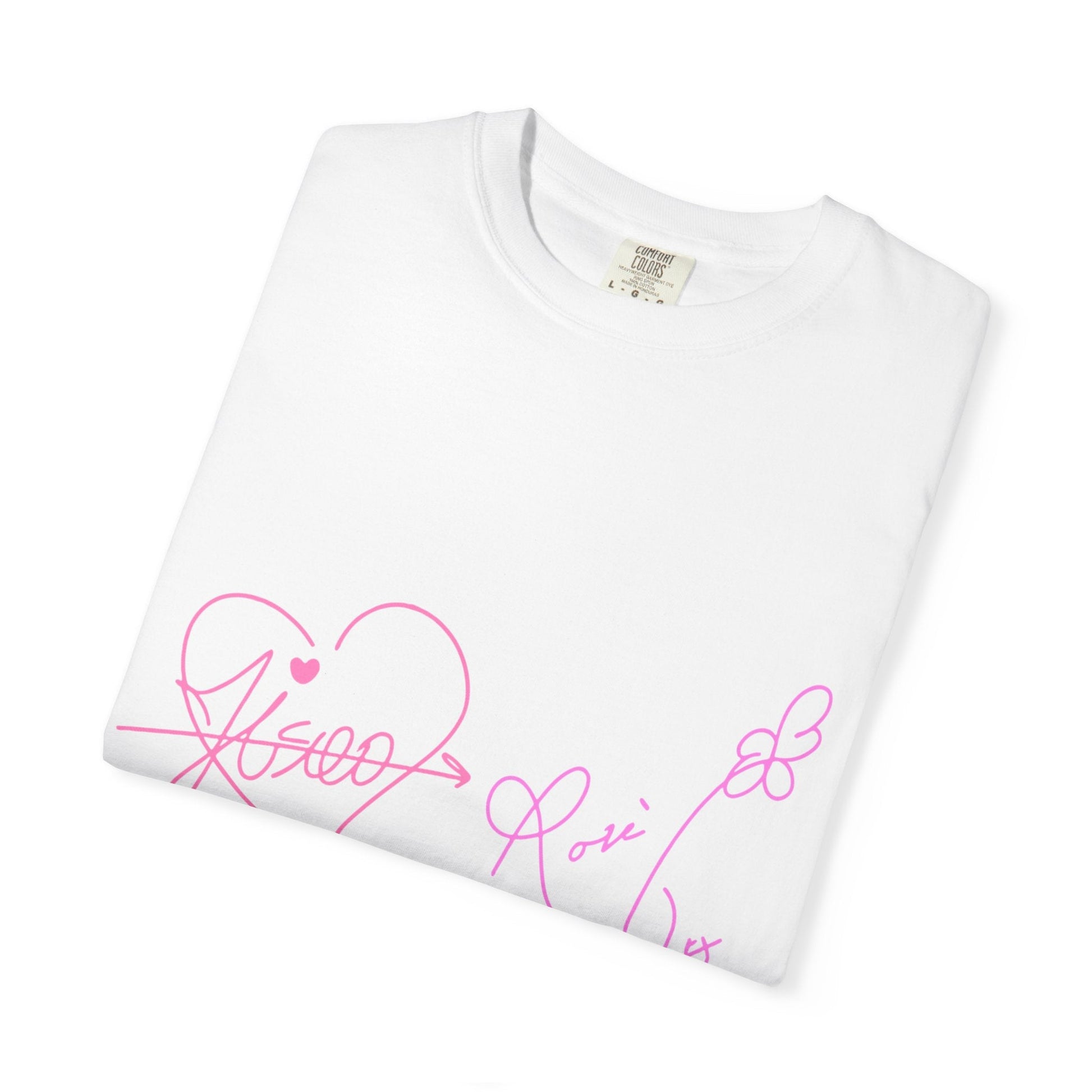Signature Autograph – Dyed T-shirt Printify