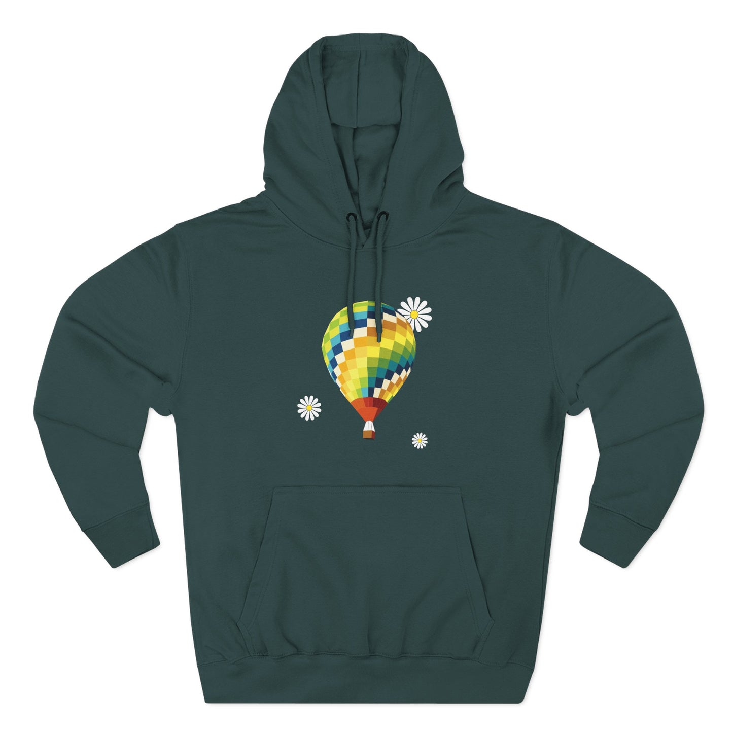 Dream Balloon GraphicThree-Panel Fleece Hoodie - snazzymerch