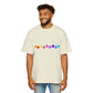 Color Pop Seventeen Men's Heavy Oversized Tee - snazzymerch