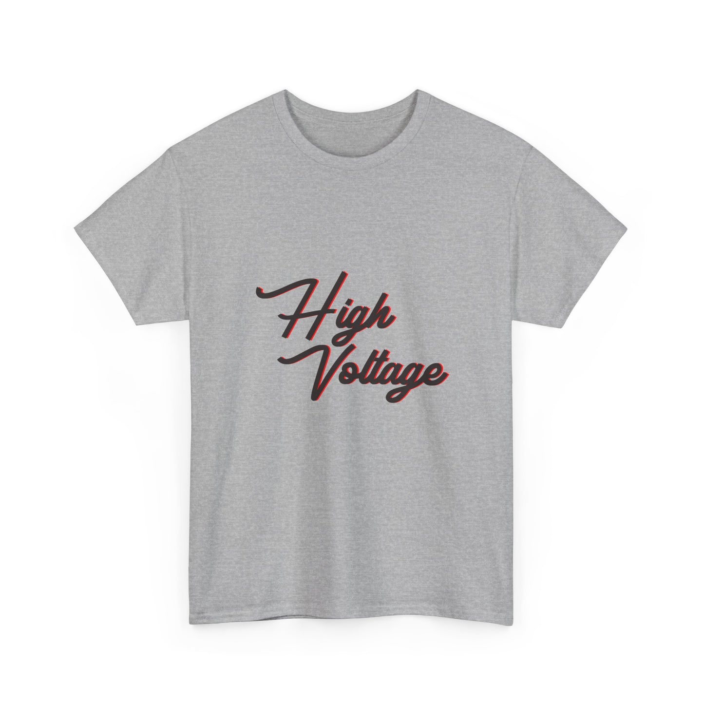 High Voltage Vibe Unisex Heavy Cotton Tee Printify