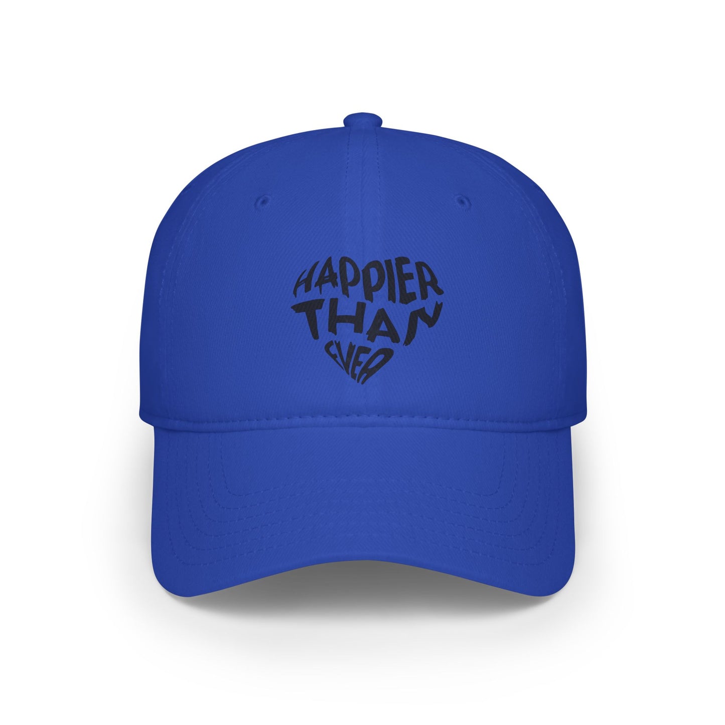 Billie Eilish Inspired Baseball Cap – Happier Heart Lettering Edition Printify