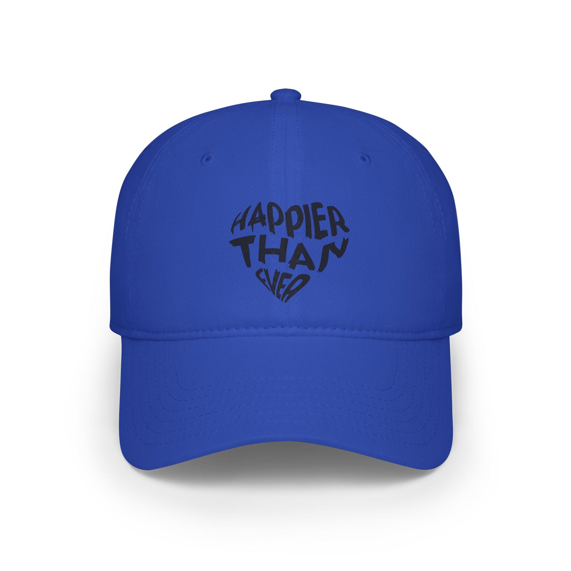 Billie Eilish Inspired Baseball Cap – Happier Heart Lettering Edition Printify