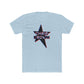 Star Outline Retro Unisex Cotton Tee - snazzymerch