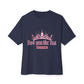 BP Crown Logo – Oversized Boxy Tee Printify