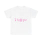Pink Hope Smile Unisex Heavy Cotton Tee - snazzymerch