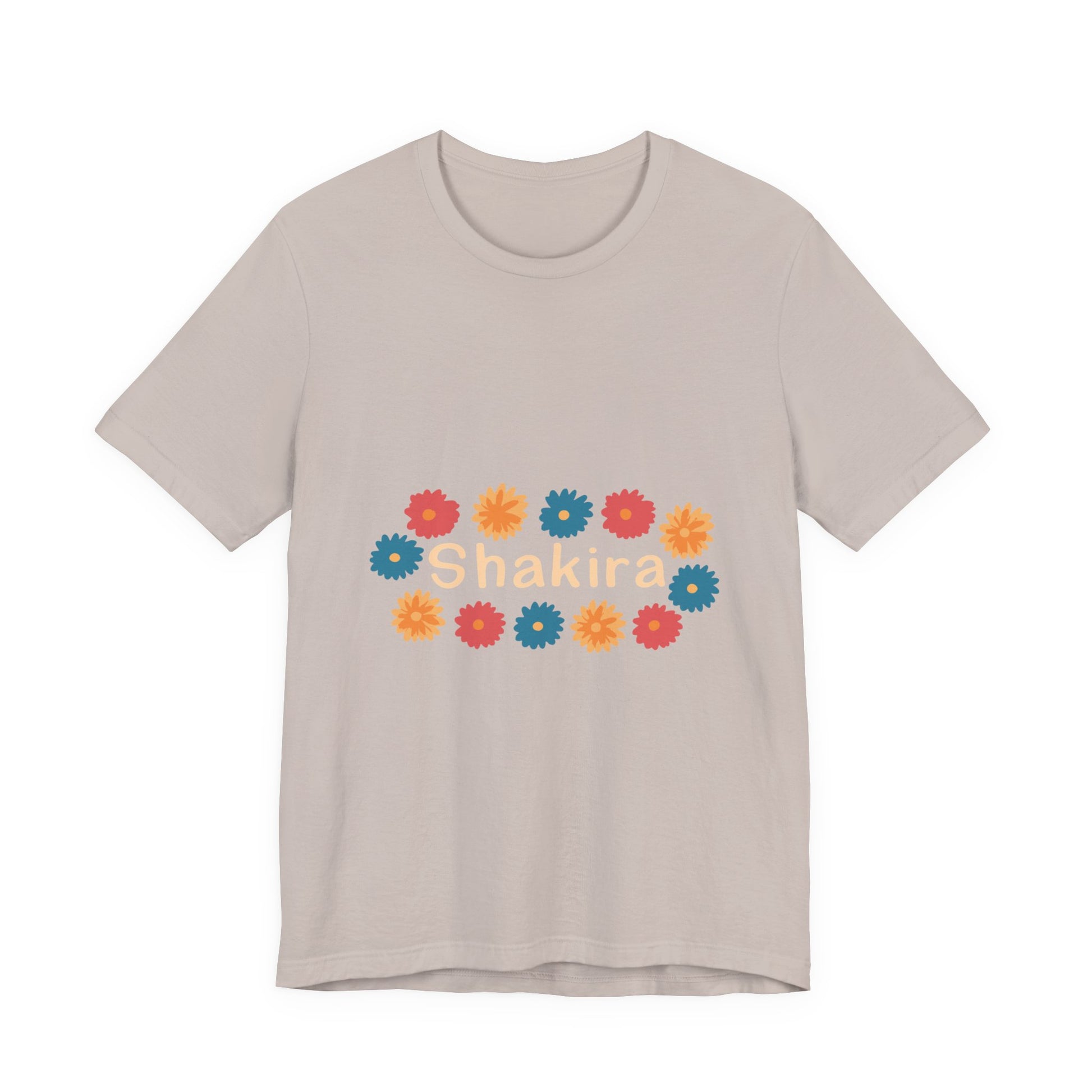 Retro Floral Groove Unisex jersey short sleeve tee Printify