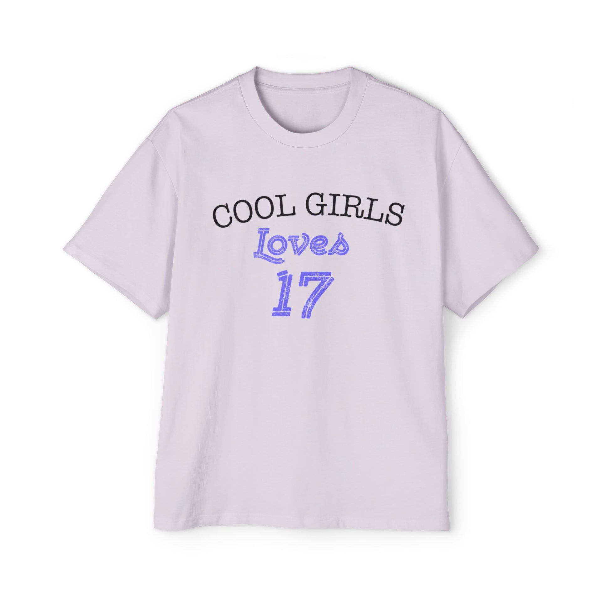 Love for 17 Graphic Men's Heavy Oversized Tee - snazzymerch