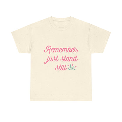 Remember Just Unisex Heavy Cotton Tee - snazzymerch