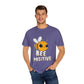 Dyed T-shirt – Snazzy Bee positive Edition Printify