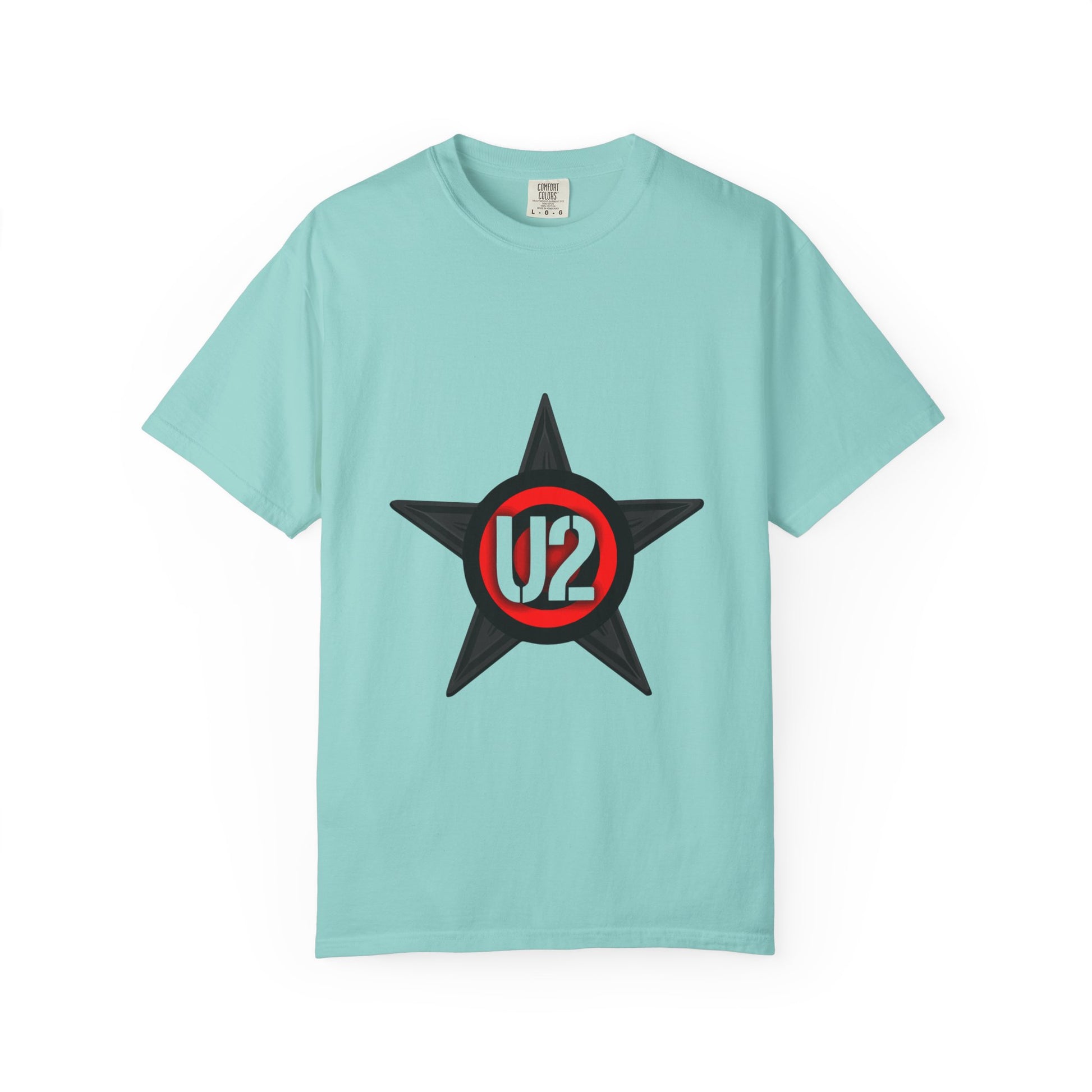 Retro Star Emblem Unisex Garment-Dyed T-shirt - snazzymerch