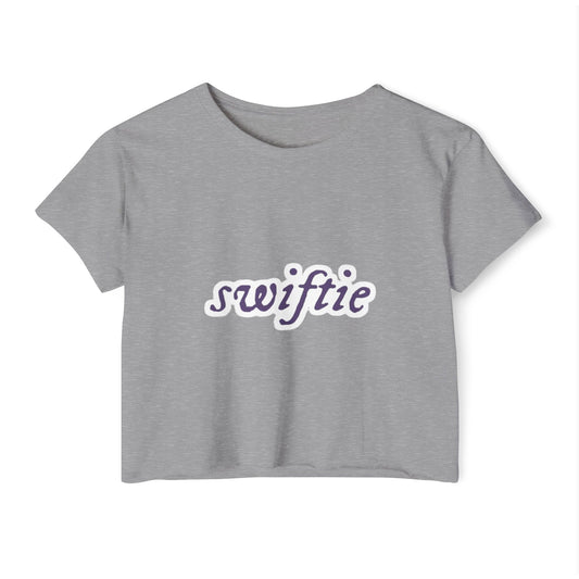 Swifted Aesthetic Women's Festival Crop Top - snazzymerch