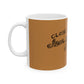 Bold Outline Ceramic Mug, (11oz, 15oz) - snazzymerch